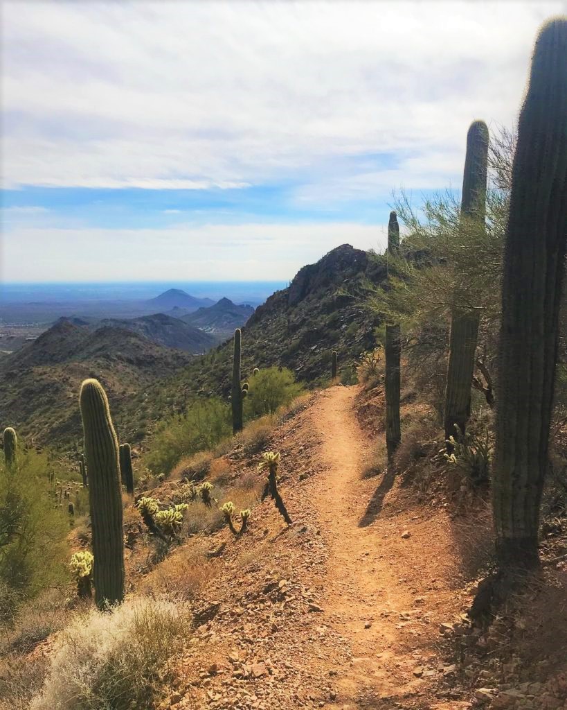 Sunrise Peak Trail, Scottsdale, hiking in AZ