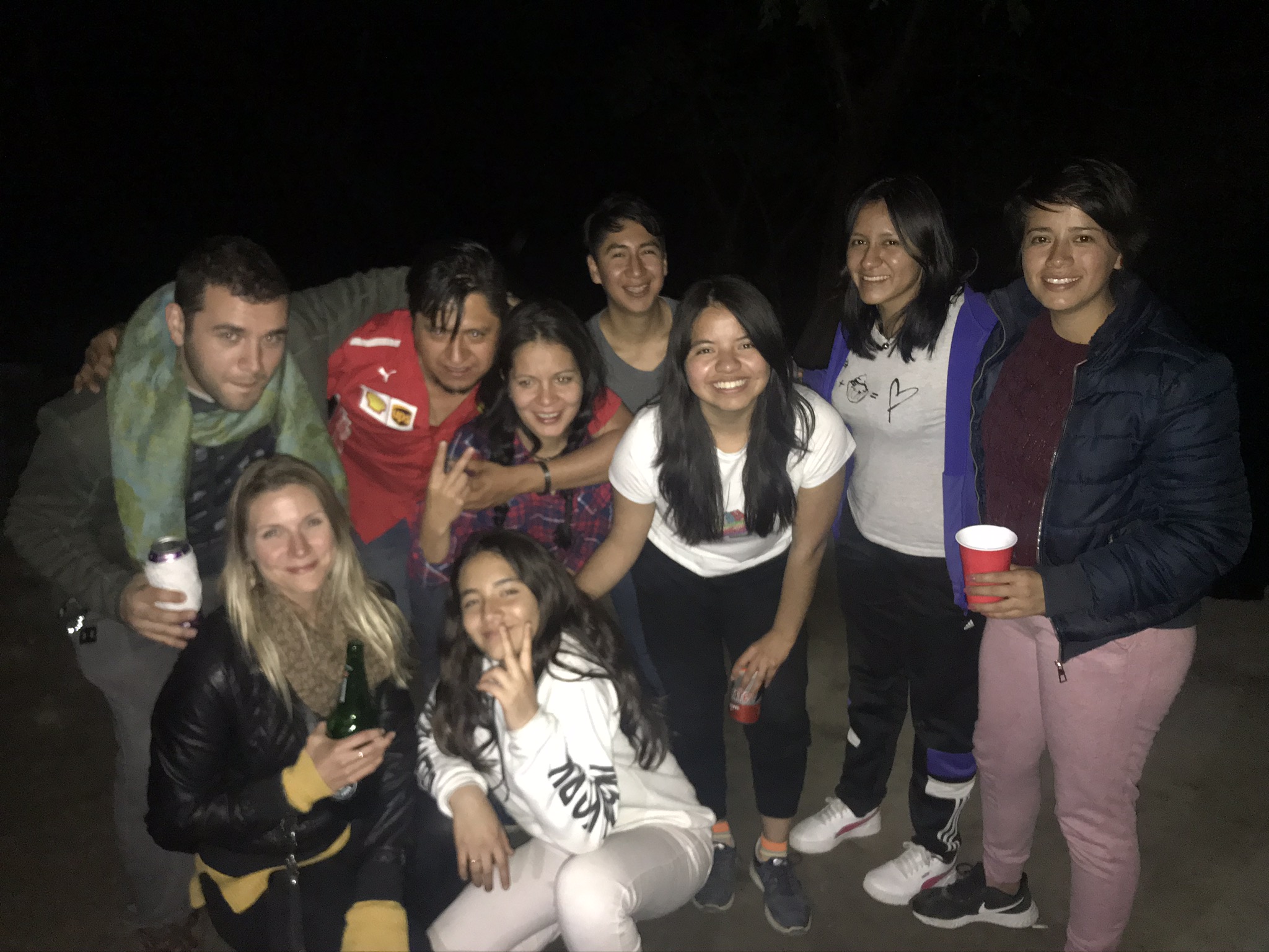 friends, camping, camping in mexico, camping at las grutas tolantongo, drinking, party, mexico
