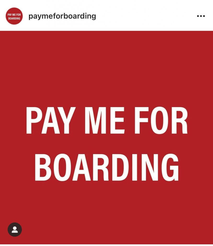 pay me for boarding, pay flight attendants for boarding, why arent flight attendants paid for boarding, flight attendant pay, petition, change.org, paymeforboarding.org